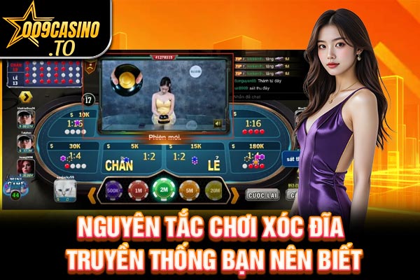 Nguyên tắc chơi xóc đĩa truyền thống bạn nên biết