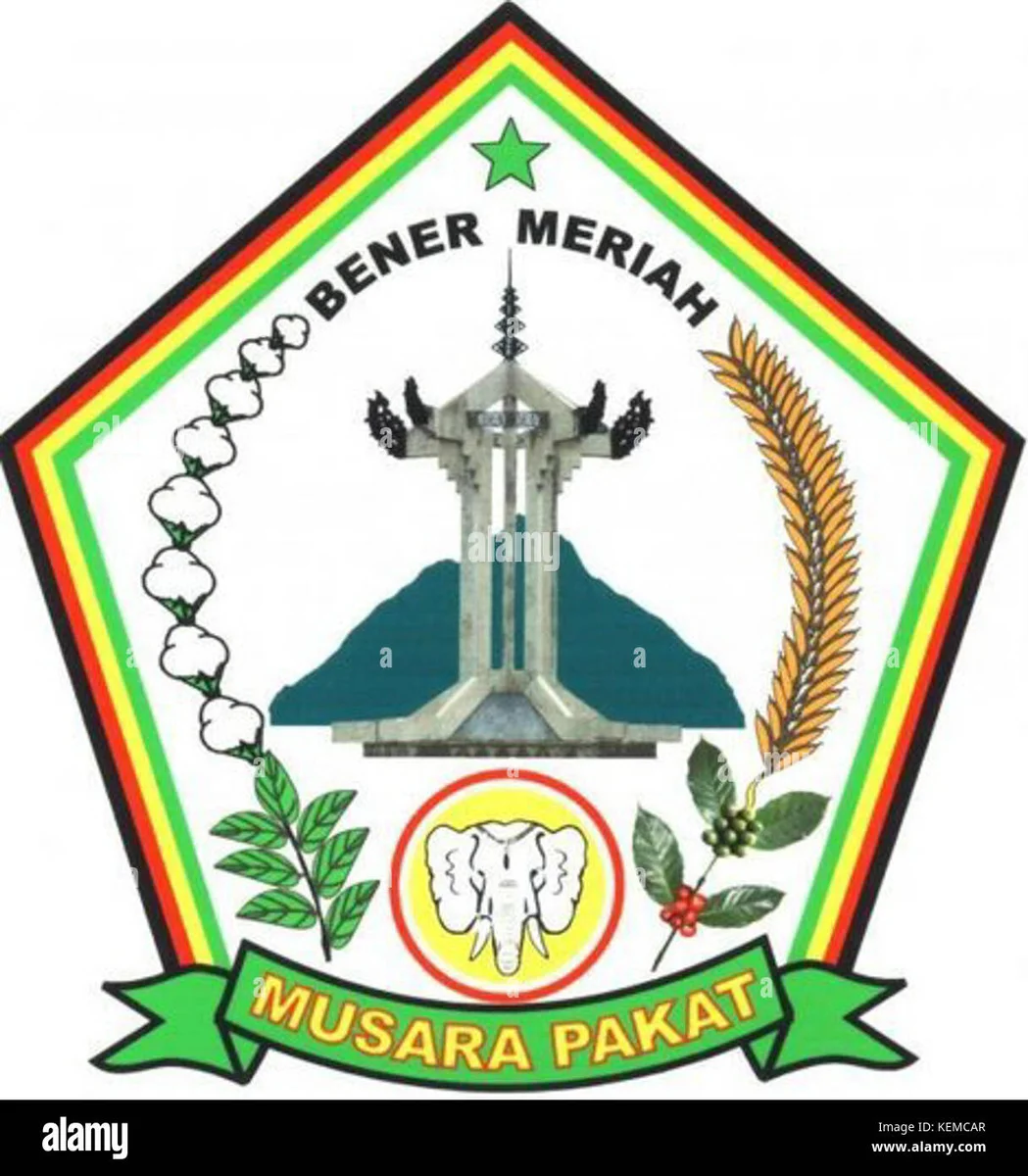 lambang kabupaten bener meriah KEMCAR